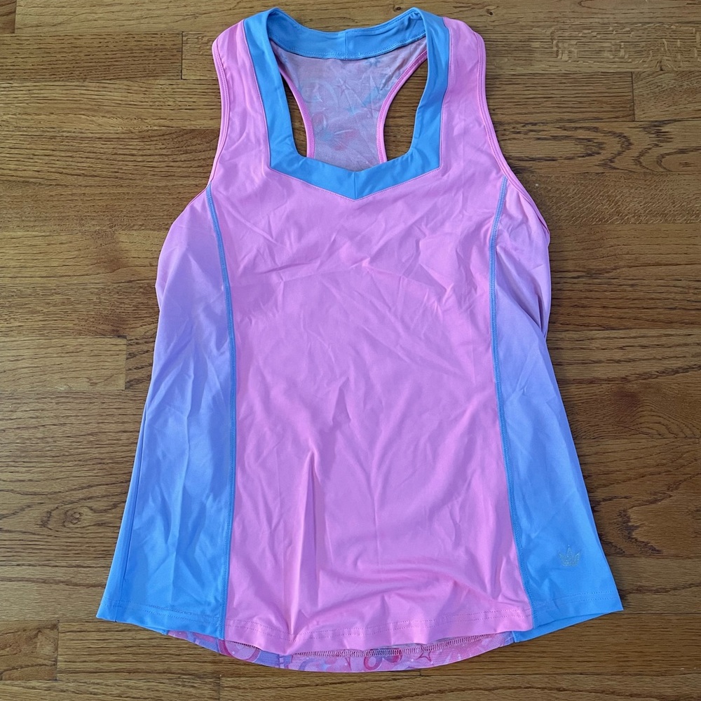NWOT Crowned Athletics Happiest Castle Flow Tank medium